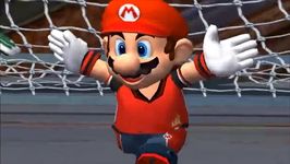 une photo d'Ã©cran de Mario Smash Football sur Nintendo Gamecube